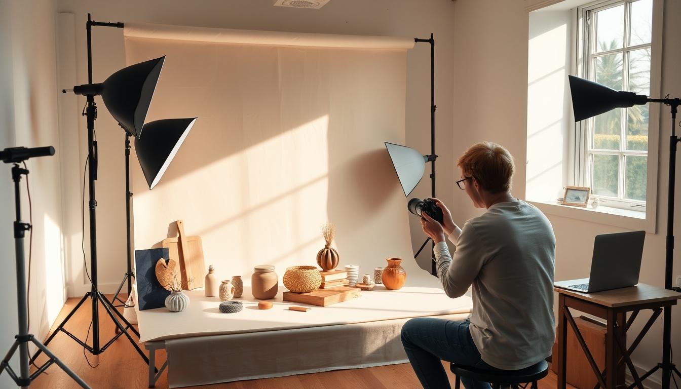 Product photography for small brands